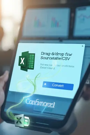 Sourcetable to Excel converter tool interface